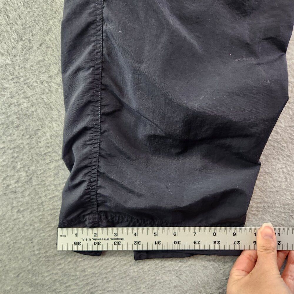 REI Pants Womens 14 Black Cropped Straight UPF 50 Backpacking Hiking Trails - Picture 14 of 16